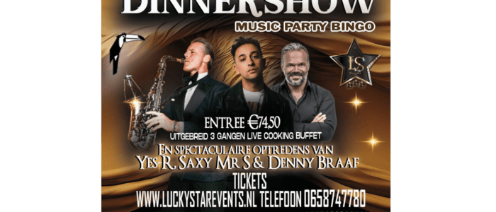 Lucky Star Events – Muziekbingo & Dinnershow